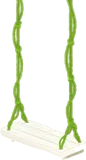 白いブランコ