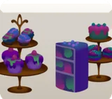 カラフルなお菓子