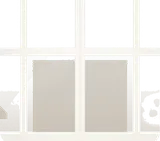 白い窓枠