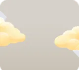 ふわふわと浮かぶ雲