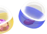 並んだカプセル