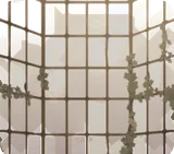 放置されていた古い窓