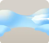 小さな積もった雪の山