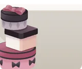 積まれたプレゼントボックス