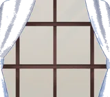 外がよく見える窓