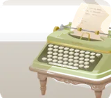 アンティークなタイプライター