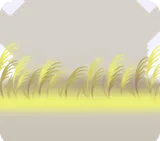 月明りに照らされたススキ