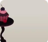 カップケーキ・ダークチェリー