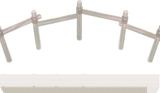 木の橋の手摺