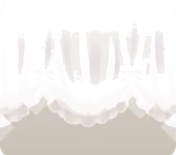 白いカフェカーテン