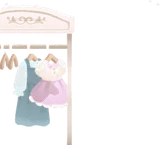小さなハンガーラック