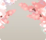 天上に咲く小花