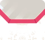 八角窓の壁