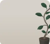 たまにモチーフにもなる鉢植え
