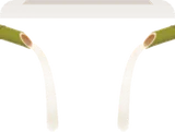 水が流れる竹筒