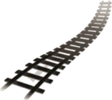 月へ延びる線路