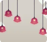 吊るしフラワーランプ
