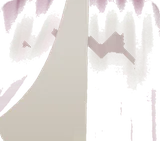 薄いピンク色のカーテン