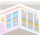 ドリンクの棚