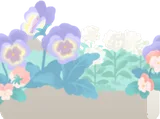 あたたかな陽を喜ぶ花たち