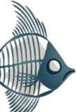 大きな魚の骨