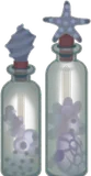 サンゴ屑のボトル・左