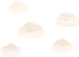 雲のモビール