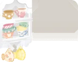 ティーカップコレクターの棚