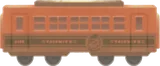 夕暮れの電車