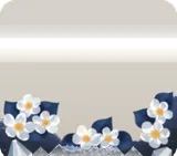 透明な花の茂み