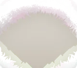 ふわふわのファー・白