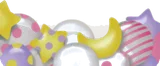 降り積もった風船たち