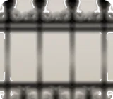 古びた柵・黒