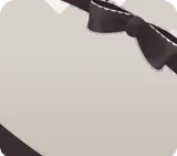 黒のリボンフレーム