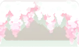 垂れ下がる枝垂桜