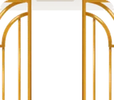 開ききらないエレベーターの扉