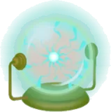 電気ボール・青