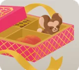 バレンタインチョコレートボックス
