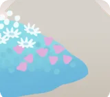 左の停止茂み