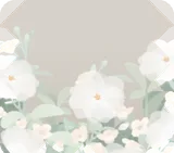 晴れ空の草花