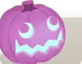 カボチャランタンの飾り・パープル