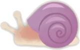 カタツムリ・紫