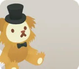 思い出のクマのぬいぐるみ