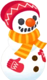 雪だるま・中