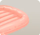 リヴリーたち用の小さなゴムボート