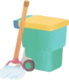 清掃員のダストボックス