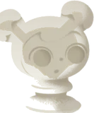ピグミー石膏像