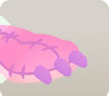 ドラゴンのぬいぐるみ・足