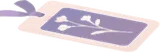 押し花の栞
