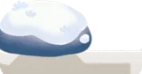 雪が積もった茂み